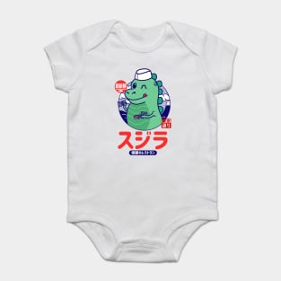 Godzilla Sushi Baby Bodysuit